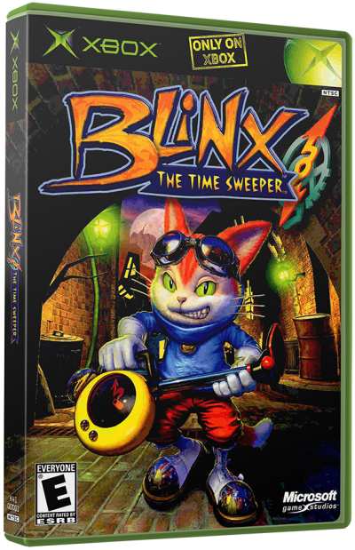 Blinx - The Time Sweeper (USA)3D boxes
